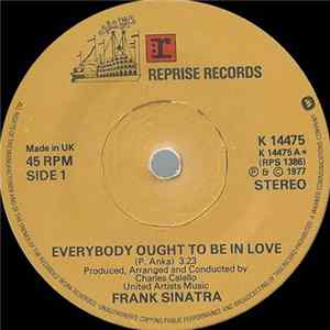 Frank Sinatra - Everybody Ought To Be In Love FLAC album