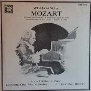 Wolfgang Amadeus Mozart, Michel Dalberto, Lausanne Chamber Orchestra, Armin Jordan - Two Piano Concerti FLAC album