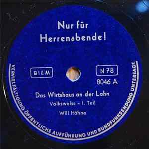 Will Höhne - Das Wirtshaus An Der Lahn FLAC album