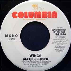 Wings - Getting Closer FLAC album