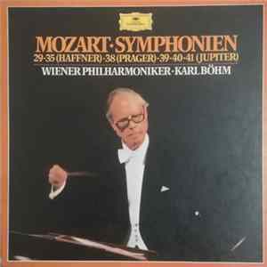 Mozart - Wiener Philharmoniker, Karl Böhm - Symphonien - 29, 35 (Haffner), 38 (Prager), 39, 40, 41 (Jupiter) FLAC album