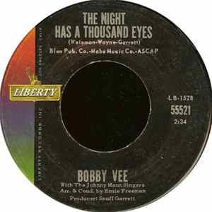 Bobby Vee - The Night Has A Thousand Eyes FLAC album