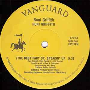 Roni Griffith - (The Best Part Of) Breakin' Up FLAC album
