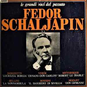 Fedor Schaljapin - Fedor Schaljapin FLAC album