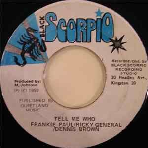 Frankie Paul / Ricky General / Dennis Brown - Tell Me Who FLAC album
