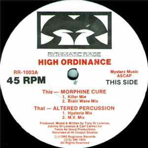 High Ordinance - Altered Percussion FLAC album