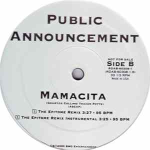 Public Announcement - Mamacita FLAC album