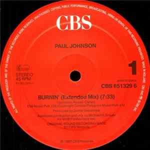 Paul Johnson - Burnin' (Extended Mix) FLAC album