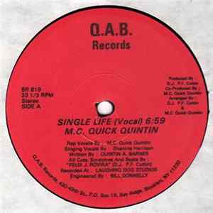 M.C. Quick Quintin - Single Life FLAC album