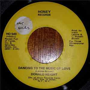 Donald Height - Dancing To The Music Of Love / Rags To Riches To Rags FLAC album