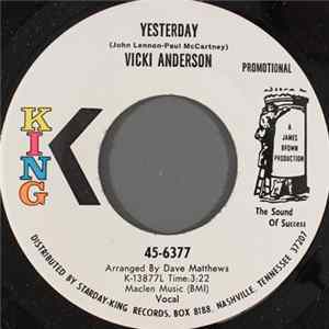 Vicki Anderson - Yesterday FLAC album