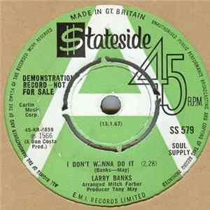 Larry Banks - I Don't Wanna Do It FLAC album