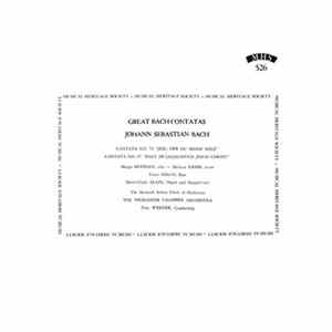 J. S. Bach, Marga Höffgen, Helmut Krebs, Franz Kelch, Heinrich-Schütz-Chor Heilbronn, Pforzheim Chamber Orchestra . Direction: Fritz Werner - Cantata No. 78, "Jesu, Der Du Meine Seele" & Cantata No. 67, "Halt´ Im Gedächtnis Jesum Christ" FLAC album