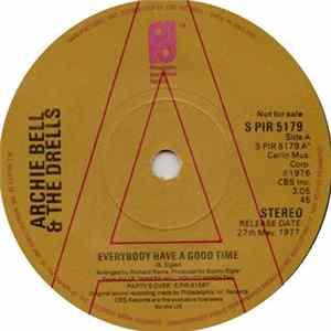Archie Bell & The Drells - Everybody Have A Good Time FLAC album