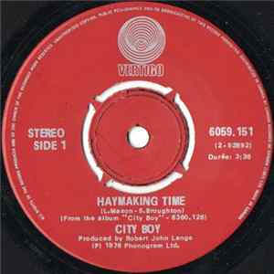 City Boy - Haymaking Time FLAC album