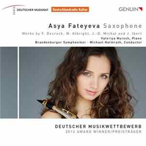 Asya Fateyeva - Saxophone FLAC album