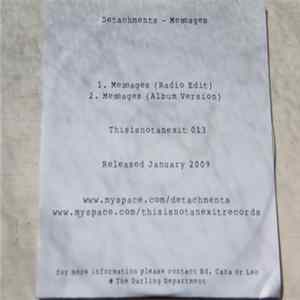 Detachments - Messages FLAC album