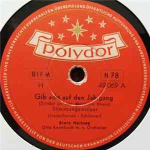 Erwin Hartung - Gib Acht Auf Den Jahrgang / Fahr' Mich In Die Ferne FLAC album