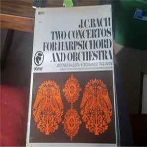 J.C. Bach, Umberto Cattini - Two Concertos for Harpsichord & Orchestra FLAC album