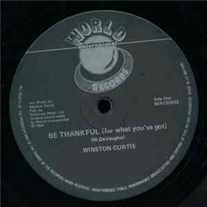 Winston Curtis - Be Thankful ( For What You've Got ) FLAC album