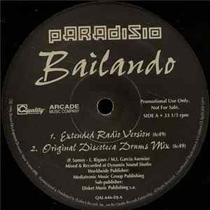 Paradisio - Bailando FLAC album
