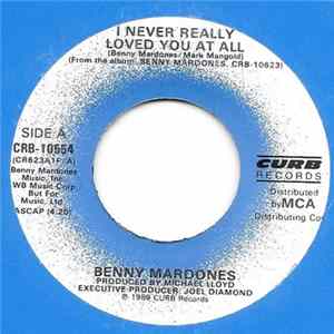 Benny Mardones - I Never Really Loved You At All FLAC album