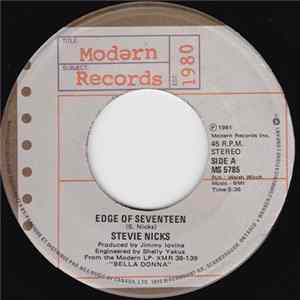 Stevie Nicks - Edge Of Seventeen / Leather And Lace FLAC album