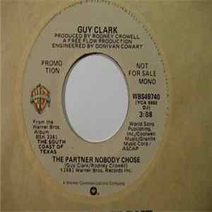 Guy Clark - The Partner Nobody Chose FLAC album