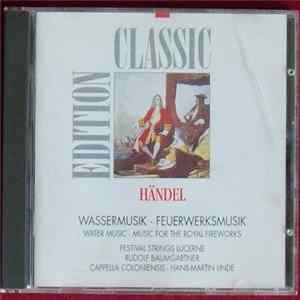Händel - Wassermusik . Feuerwerksmusik FLAC album