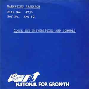 The National Party - Close The Universities And Schools FLAC album