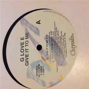 G Love E - Give It To Me FLAC album