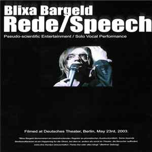 Blixa Bargeld - Rede / Speech FLAC album