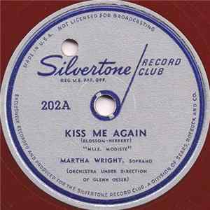 Martha Wright - Kiss Me Again / Thine Alone FLAC album
