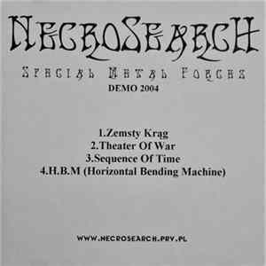 Necrosearch - Special Metal Forces FLAC album