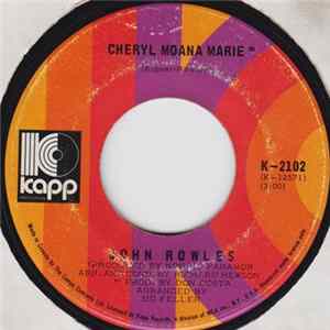 John Rowles - Cheryl Moana Marie FLAC album