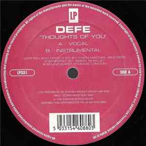 Defe - Thoughts Of You FLAC album