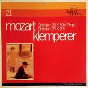Mozart, Klemperer - Sinfonia N.38 K.504 "Praga". Sinfonia N.29 K.201 FLAC album