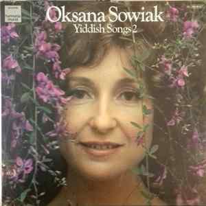 Oksana Sowiak - Yiddish Songs 2 FLAC album