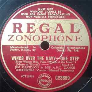 Jim Davidson & His A.B.C. Dance Orchestra - Wings Over The Navy / There'll Always Be An England FLAC album