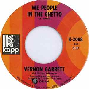 Vernon Garrett - We People In The Ghetto FLAC album