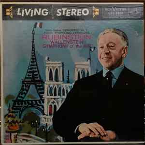 Saint-Saëns / Franck - Rubinstein, Wallenstein, Symphony Of The Air - Concerto No. 2 / Symphonic Variations FLAC album