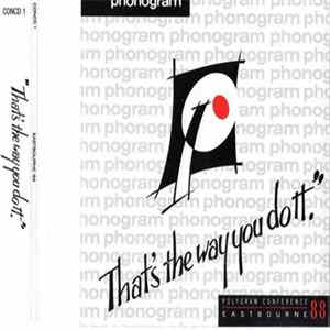 Various - That's The Way You Do It. (Eastbourne '88) FLAC album