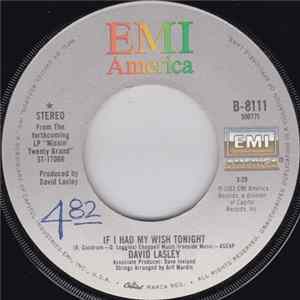 David Lasley - There's Got To Be Somebody / If I Had My Wish Tonight FLAC album