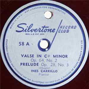 Ines Carrillo - Valse In C# Minor Op. 64, No. 2 / Prelude Op. 28, No. 3 / Valse Brillante Op. 34, No. 1 FLAC album