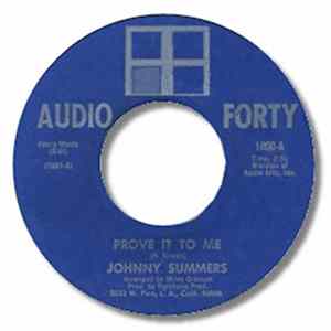 Johnny Summers - Prove It To Me FLAC album
