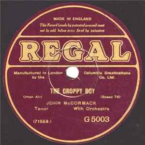 John McCormack - The Croppy Boy / The Boys Of Wexford FLAC album