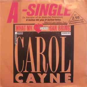 Carol Cayne - What My Love Can Bring FLAC album