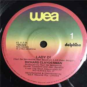 Richard Clayderman - Lady Di FLAC album