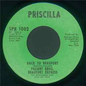 Pazant Bros. / Beaufort Express - Back To Beaufort / Water Front Blues FLAC album