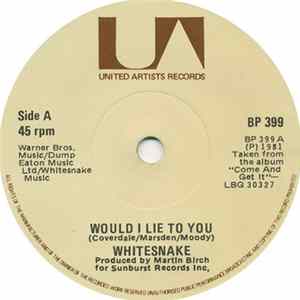 Whitesnake - Would I Lie To You FLAC album